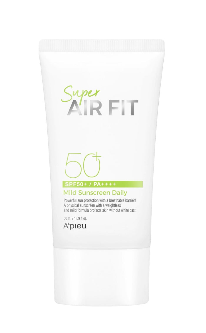 APIEU Super Airy Fit Mild Sunscreen SPF50+/PA++++ - beautybuddy.nl