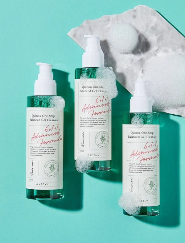 AXIS - Y Quinoa One - Step Balanced Gel Cleanser - beautybuddy.nl