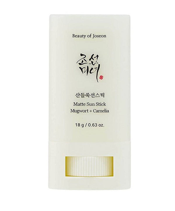 BEAUTY OF JOSEON Matte Sun Stick Mugwort&Camelia SPF50+ - beautybuddy.nl