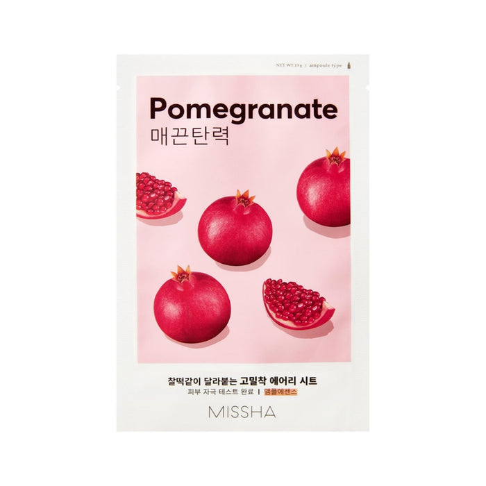 MISSHA Airy Fit Sheet Mask (Pomegranate) - beautybuddy.nl