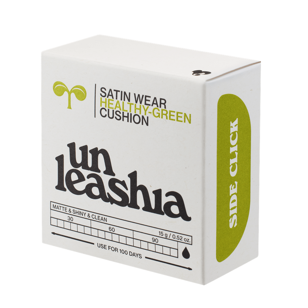 UNLEASHIA Healthy Green Cushion - beautybuddy.nl