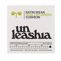 UNLEASHIA Healthy Green Cushion - beautybuddy.nl