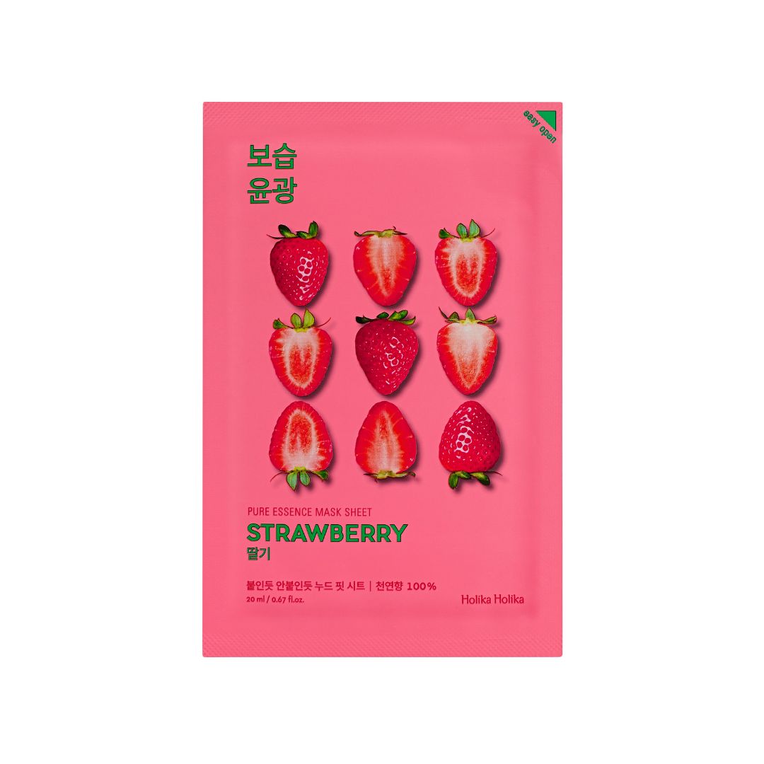 HOLIKA HOLIKA Pure Essence Mask Sheet - Strawberry