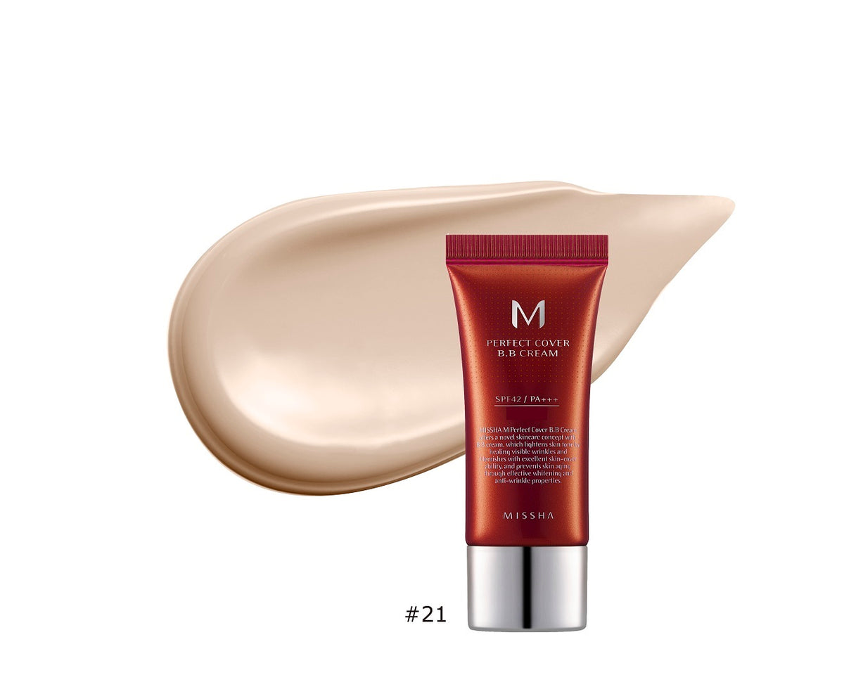 MISSHA M Perfect Cover BB Cream SPF42/PA+++ 20ml (NEW)