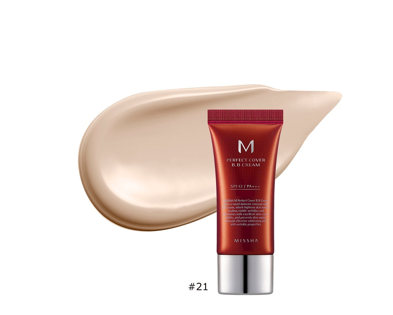 MISSHA M Perfect Cover BB Cream SPF42/PA+++ 20ml (NEW)