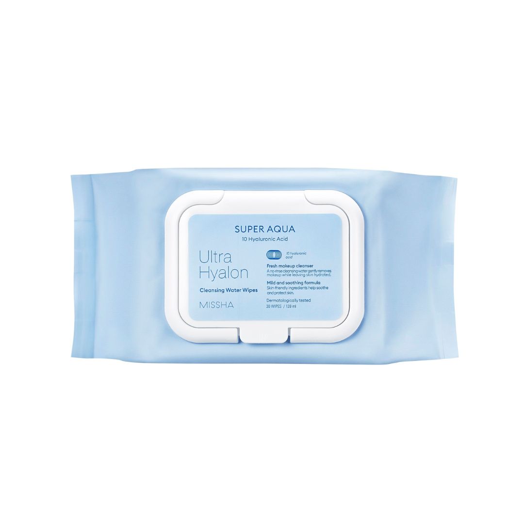 MISSHA Super Aqua Ultra Hyalron Cleansing Water Wipes