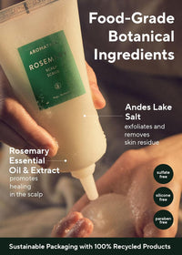 AROMATICA Rosemary Scalp Scrub - beautybuddy.nl