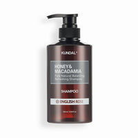KUNDAL Honey & Macadamia Shampoo 500ml English Rose - beautybuddy.nl