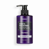 KUNDAL Honey & Macadamia Treatment 500ml English Rose - beautybuddy.nl