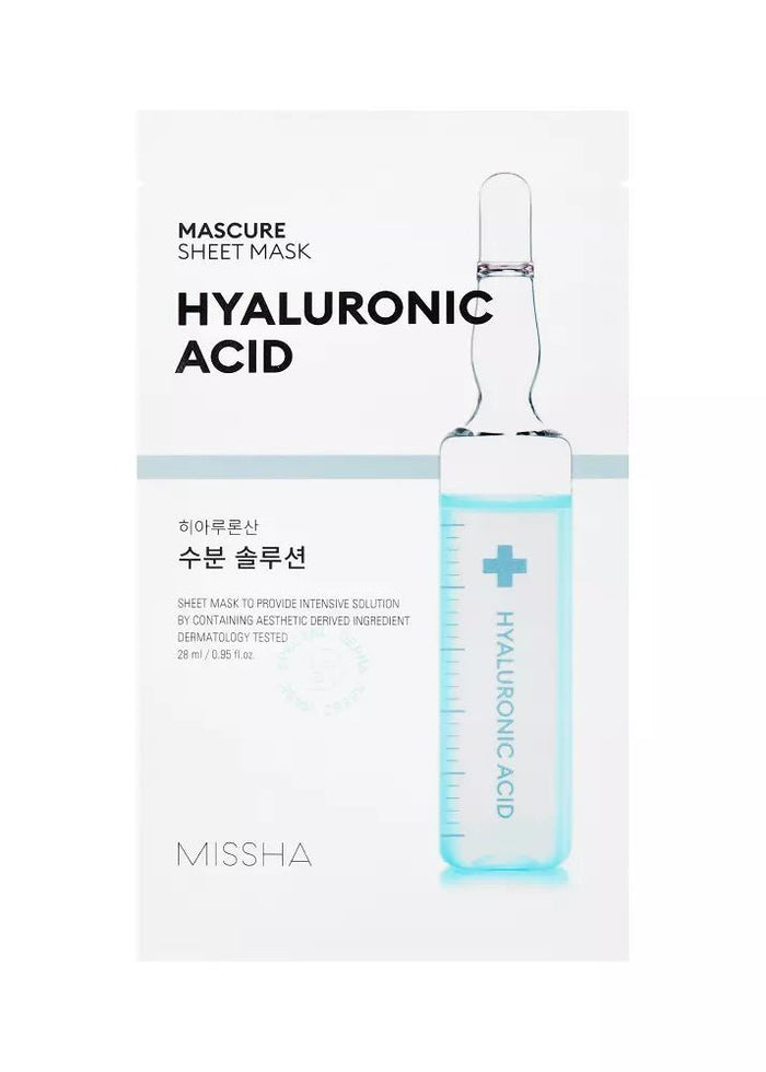 MISSHA Mascure Hydro Hyaluronic Sheet Mask - beautybuddy.nl