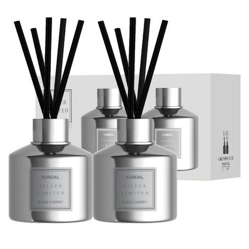 KUNDAL Perfume Diffuser Black Cherry (Silver Edition) 2ea