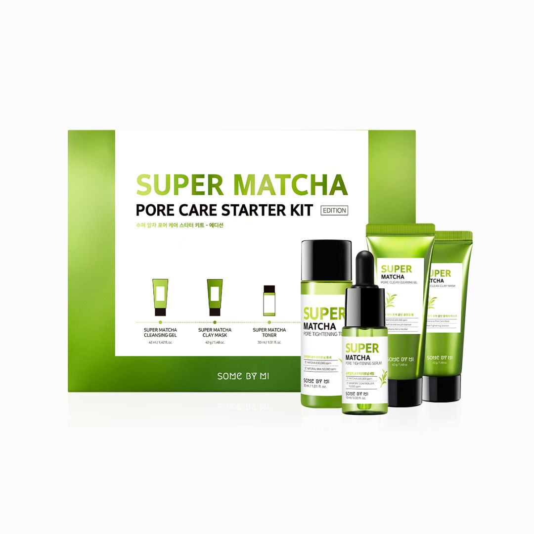 Super Matcha Pore Care-startpakket