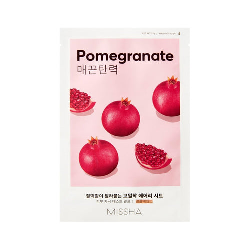 MISSHA Airy Fit Sheet Mask (Pomegranate) - beautybuddy.nl