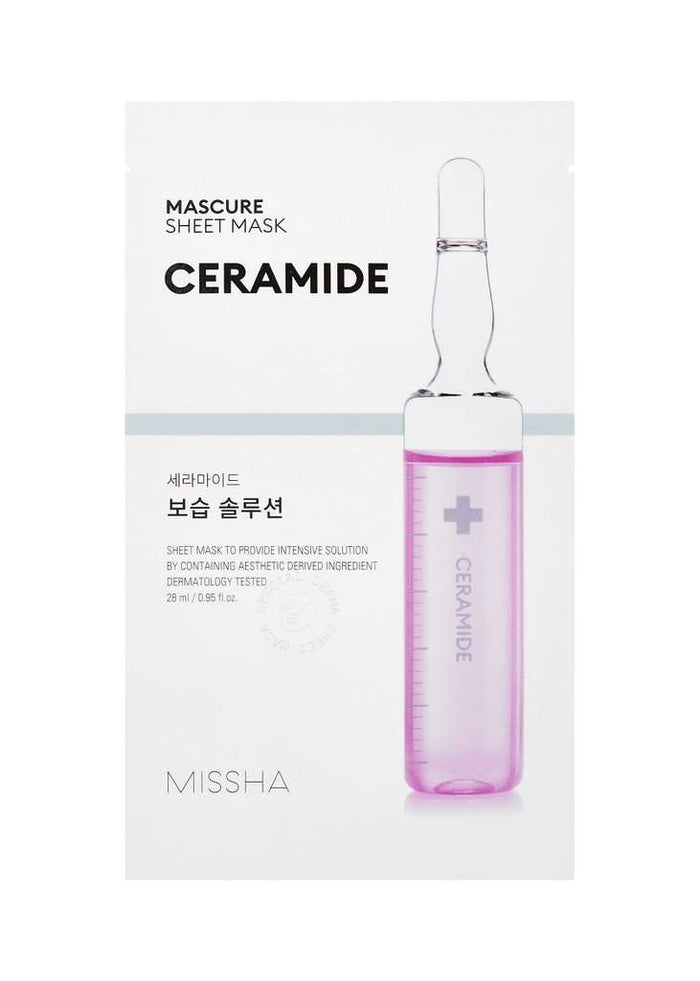 MISSHA Mascure Moisture Barrier Ceramide Sheet Mask - beautybuddy.nl