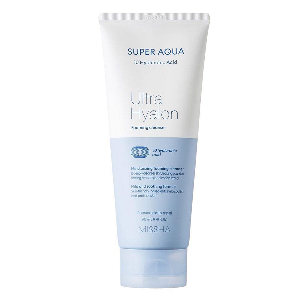 MISSHA Super Aqua Ultra Hyalron Cleansing Foam - beautybuddy.nl