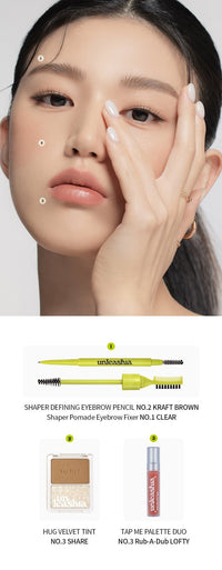 UNLEASHIA Shaper Pomade Eyebrow Fixer N°1 Clear - beautybuddy.nl